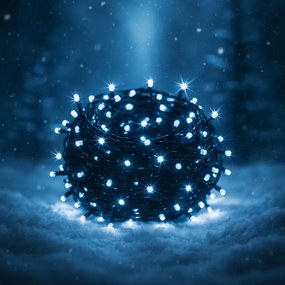 Iluminat LED de Crăciun - 60 m, 600 LED alb rece