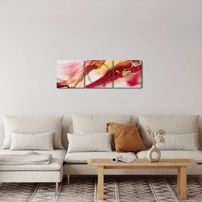 Tablou - Abstract (cu ceas) (90x30 cm)