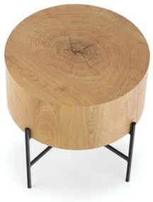Masuta de cafea in decor de Stejar, PARANA S 45x45 cm