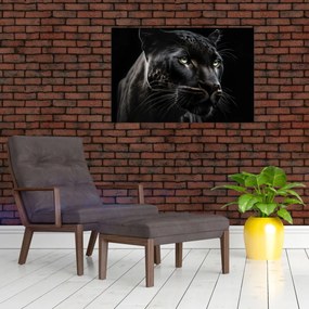 Tablou - Pantera Neagră (90x60 cm)