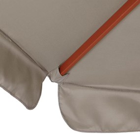 Deuba Floarea soarelui de gradina Ø330 cm - taupe