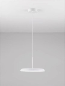 Lustra/Pendul LED design decorativ OPHELIA alb