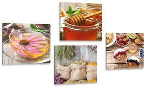 Set tablouri natura moartă pentru bucătărie