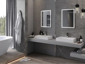 Mexen Taco oglindă de baie iluminată 50 x 70 cm, LED 6000K, antiaburire - 9805-050-070-611-00