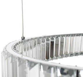 Lustra LED moderna design deosebit CHARMES 80 crom