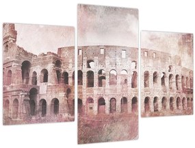 Tablou - Carte poștală de epocă a orașului N⁰2 (90x60 cm)