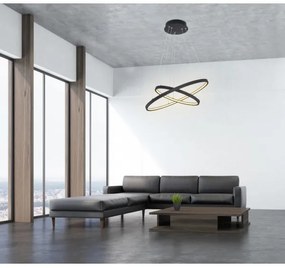 Lustră LED pe cablu Globo 67192-42B RALPH 2xLED/21W/230V