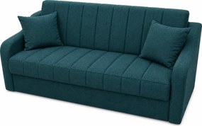 Canapea ALEX extensibila, 3 locuri, cu lada de depozitare, stofa bej, 220x90x90 Bej