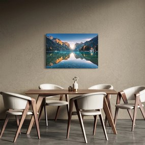 Tablou - Lacul montan (90x60 cm)