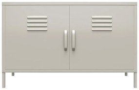 Dulap crem din metal 100x64 cm Bradford – Støraa