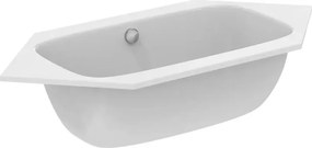 Cada pe colt Ideal Standard i.life hexagonala 190X90 cm alb lucios