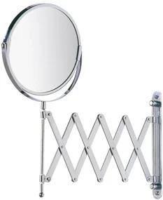 Oglindă cosmetică de perete cu braț telescopic, mărire x3, WENKO