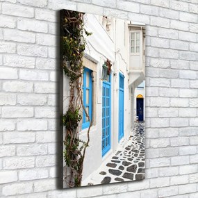 Tablou canvas Străzile grecești