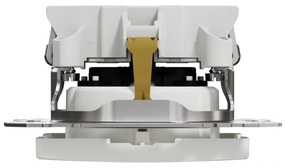 Priza simpla cu impamantare, 16A, IP20, Alb Schneider Sedna Design