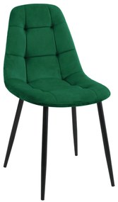 Scaun de sufragerie Santino (verde închis). 1071235