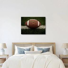 Tablou pe sticlă - Fotbal (70x50 cm)