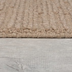 Covor bej țesut manual din lână 160x230 cm Harris Boucle – Flair Rugs