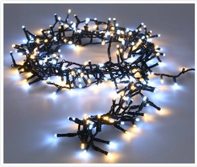 Instalație luminoasă de Crăciun Twinkle, alb rece și cald, 560 LED-uri, 11 m