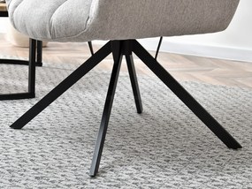 Fotoliu Kikino X (gri + negru). 1110136