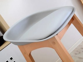 Scaun Rita (gri + fag). 1110741