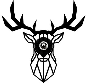 Aplică de perete neagră – Opviq lights