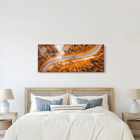 Tablou - Strada montană (120x50 cm)