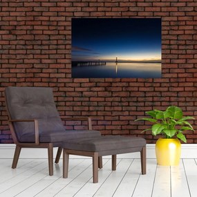 Tablou - Far în zare (90x60 cm)