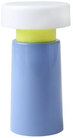 Veioză albastră LED cu intensitate reglabilă (înălțime 17,5 cm) Victoria – Remember