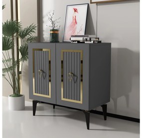 Dulap Lideke 3 (antracit + auriu) . 1093349