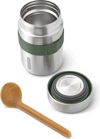 Termos argintiu pentru mâncare din oțel inoxidabil 400 ml – Black + Blum