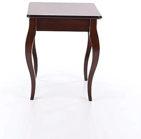 Masuta cafea Padova C nuc inchis - L45 x l45 x h55 cm