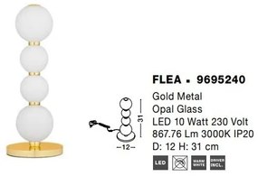 Veioza, Lampa de masa moderna LED FLEA