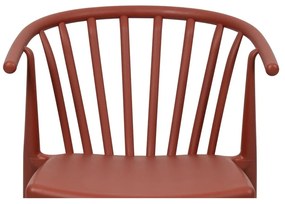 Scaun de grădină maro din plastic Capri – Bonami Essentials