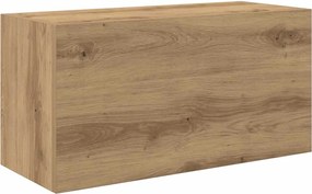 vidaXL Dulap perete baie stejar artizanal, 60x25x30 cm, lemn prelucrat
