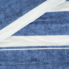 Lenjerie de pat B.E.S. Petrovice bumbac creponat Top ClassBlue line, 140 x 200 cm, 70 x 90 cm