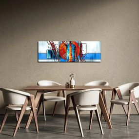Tablou picturii persoanei străveche (cu ceas) (90x30 cm)