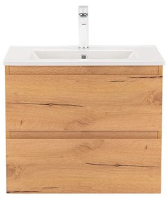 Dulap inferior Vario Forte 60 cu lavoar stejar-stejar