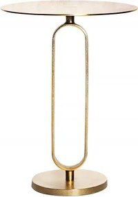 Masuta laterala din aluminiu Elegance 60cm auriu