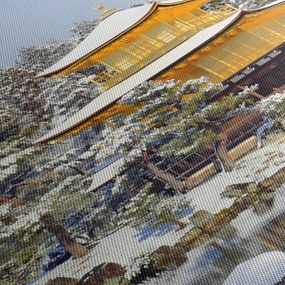 Tablou - Kinkakuji, Japonia (120x50 cm)