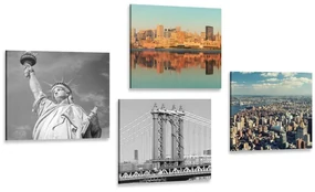 Set tablouri New York în design interesant
