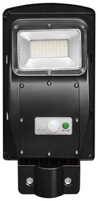 Lampă LED stradală solară dimabilă LED/6W/3,2V 6000K IP65 5000 mAh + telecomandă