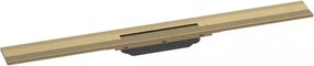 Capac pentru rigola de dus Hansgrohe RainDrain Flex ajustabil 80 cm bronz periat