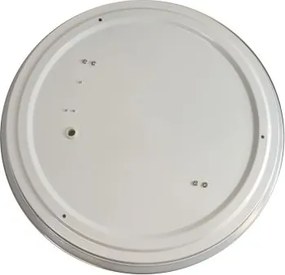 Plafonieră VINGTON 2xE27/60W/230V Ø 33 cm argintie
