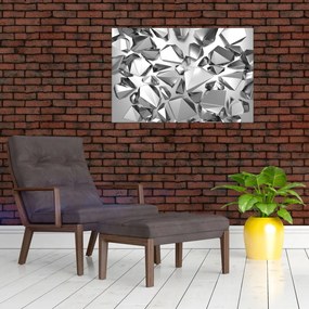 Tablou cu abstracție 3D (90x60 cm)