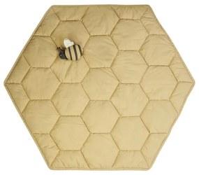 Saltea de joacă pentru copii galbenă Honeycomb – Lorena Canals