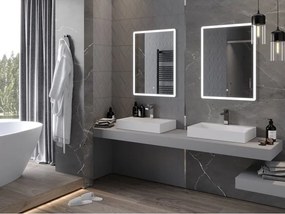 Mexen Navia oglindă de baie iluminată 60 x 80 cm, LED 6000K, anti-aburire - 9803-060-080-611-00