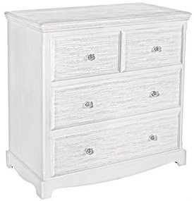 Comoda alba din MDF, Blanc Bizzotto