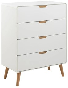 Comodă albă 80x100x40 cm Lowell – Actona