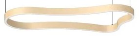 Lustră LED pe cablu Ideal Lux WAVES LED/37W/230V CRI 90 alamă