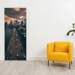 Fototapet pentru ușă - Manhattan (95x205cm)